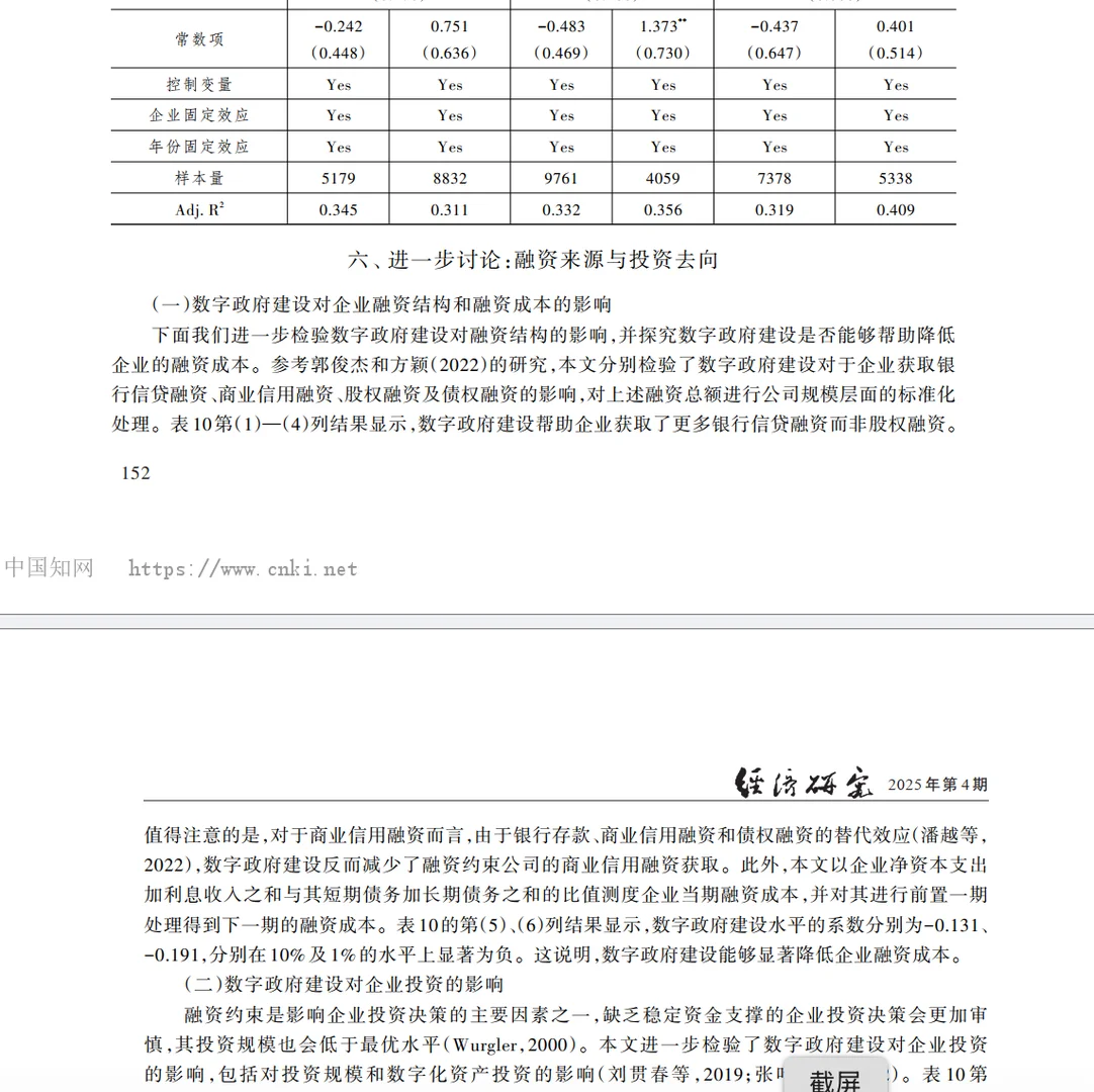 数字政府真能缓解企业融资难？