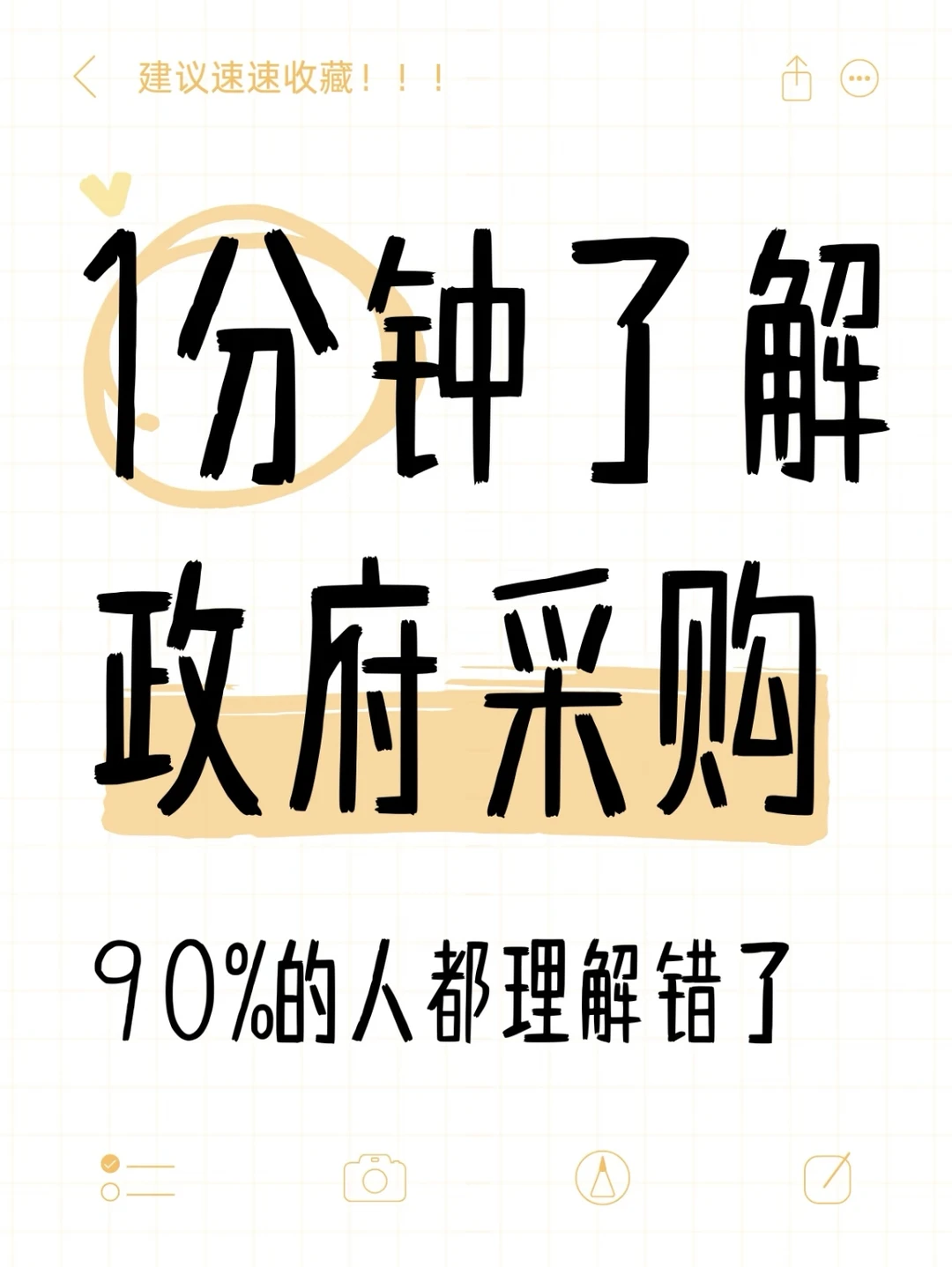 你真的了解政府采购吗