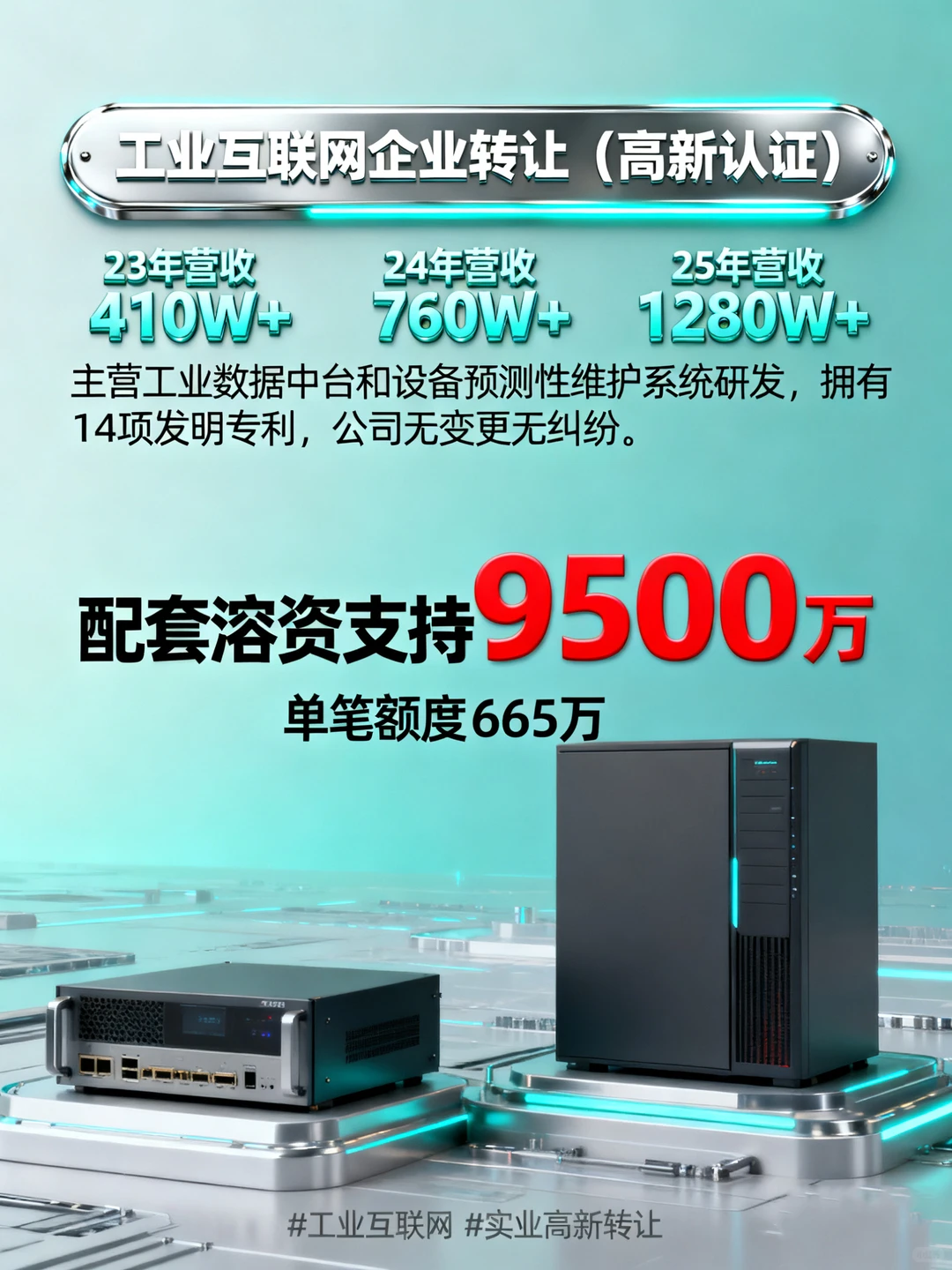 工业互联网企业高新企业转让