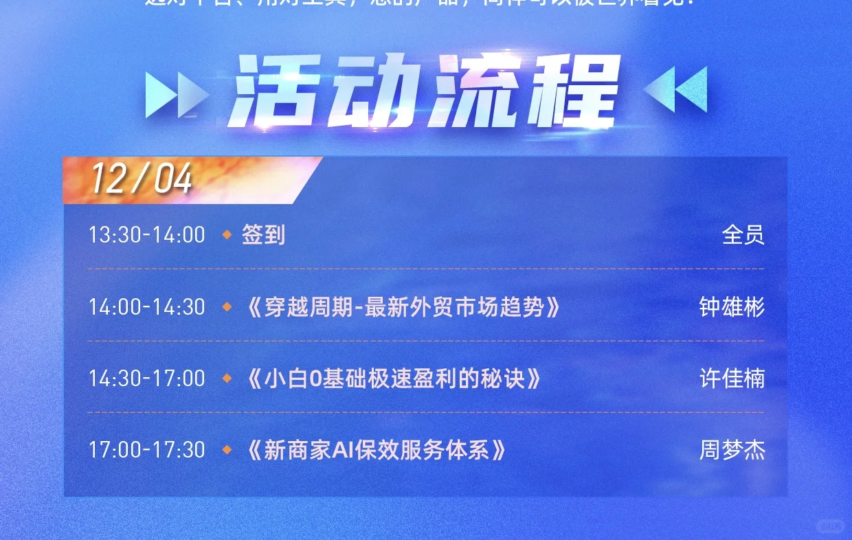 12月4日 AI出海✨深圳跨境电商峰会来了