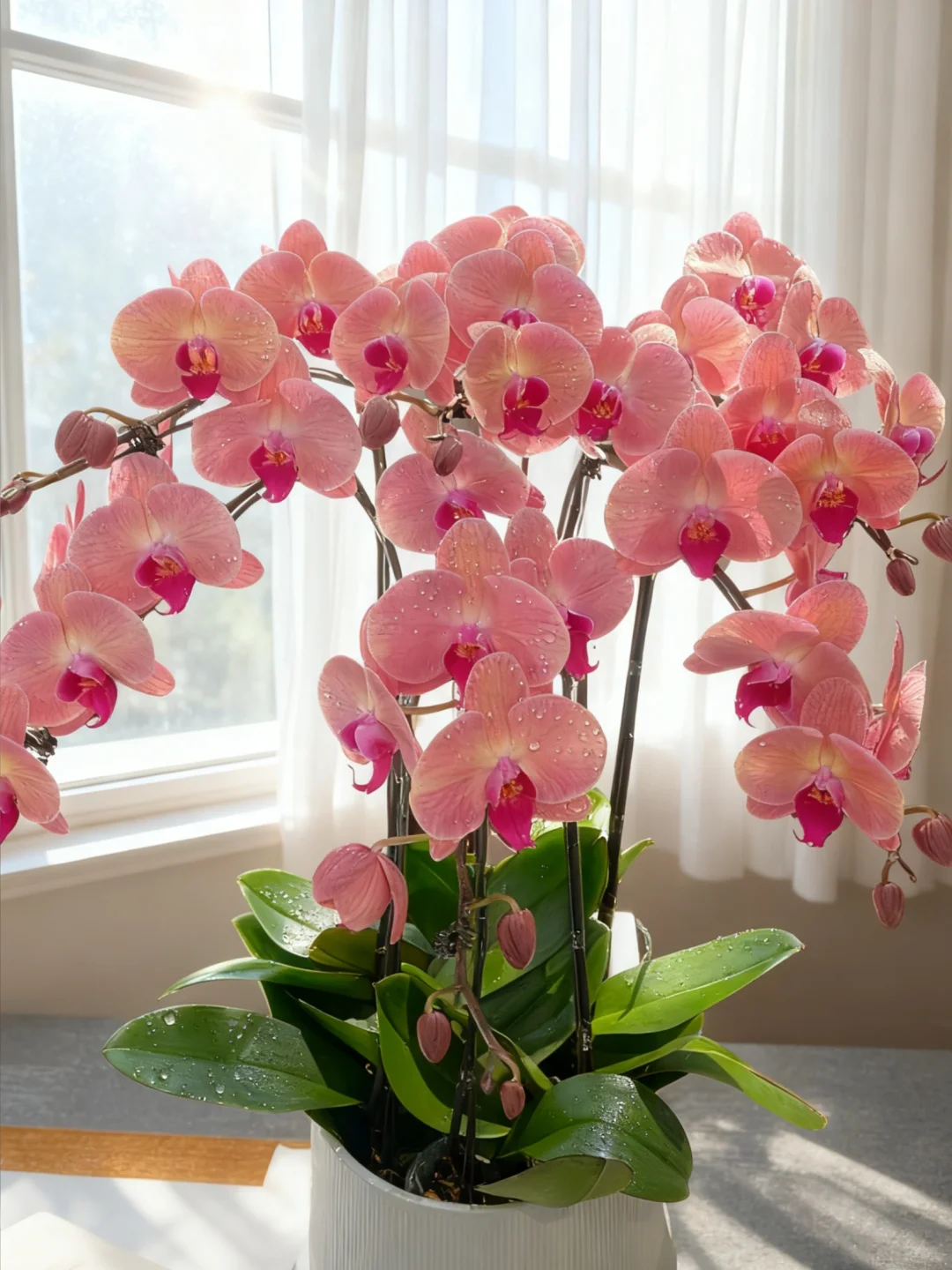 好看到犯规！！蝴蝶兰不愧国民绿植~超美哇。