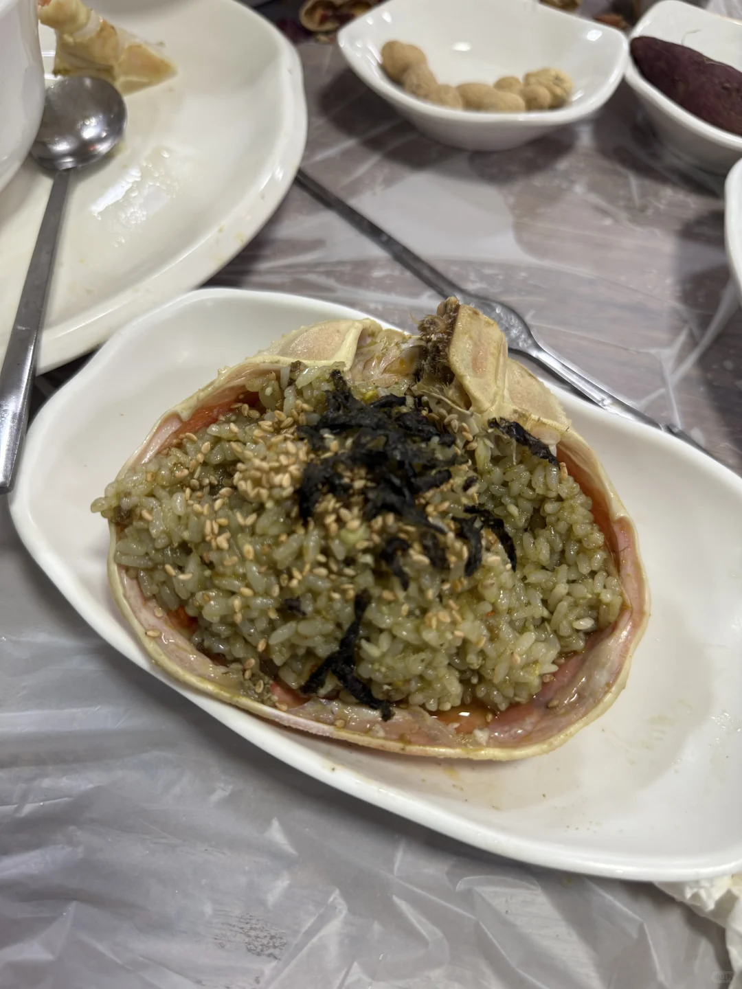 ?在釜山札嘎其市场吃到了人生螃蟹！！！