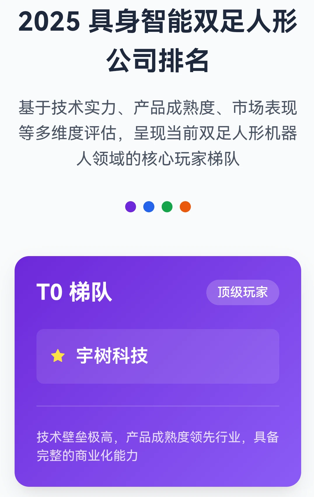 国内具身智能公司排名
