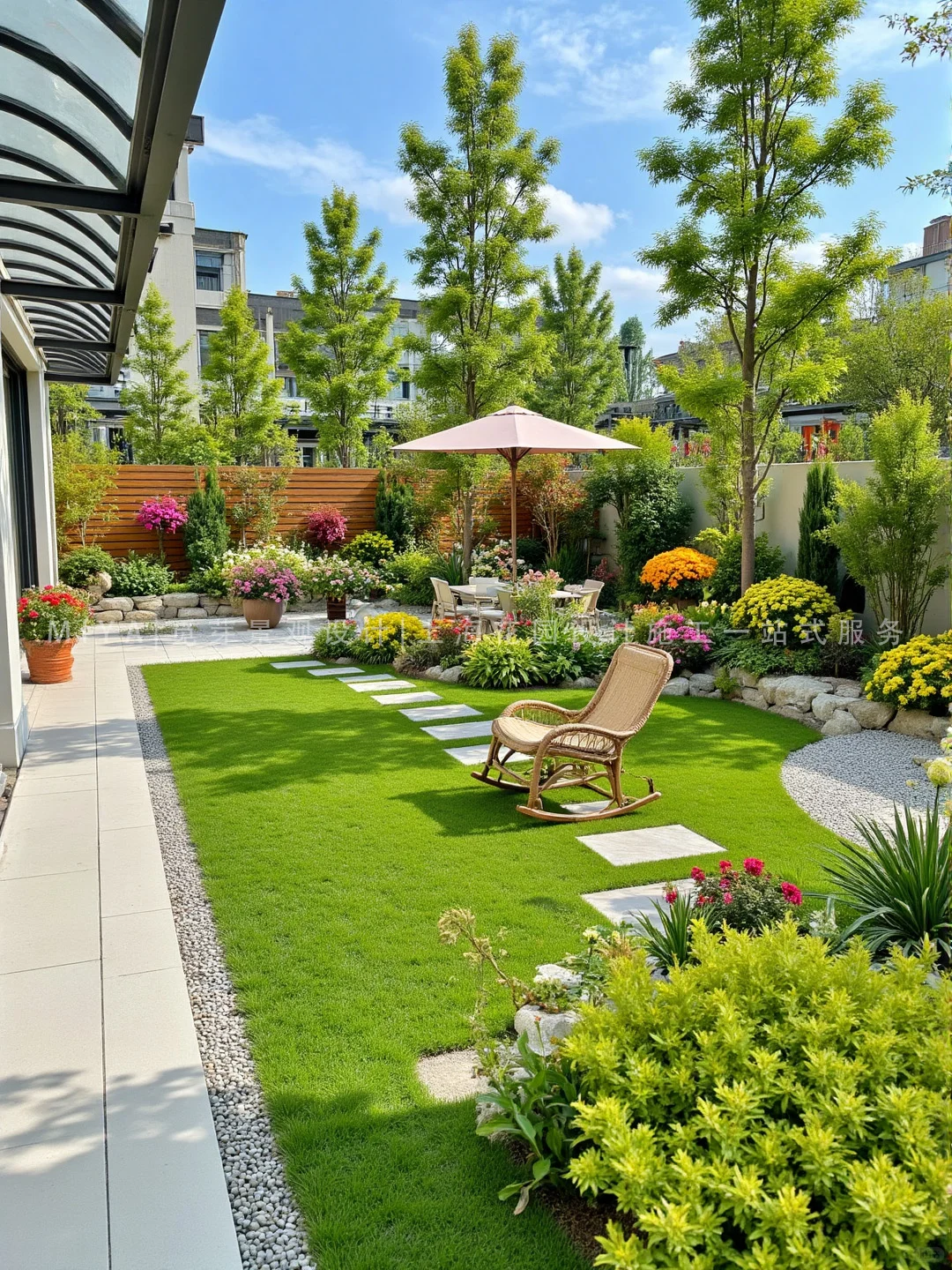 莫奈花园设计｜让庭院开满油画感的浪漫花簇