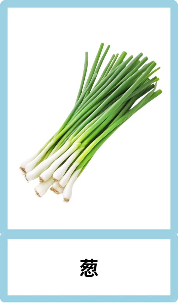 ?为特教宝贝设计的高清蔬菜认知卡来啦~?