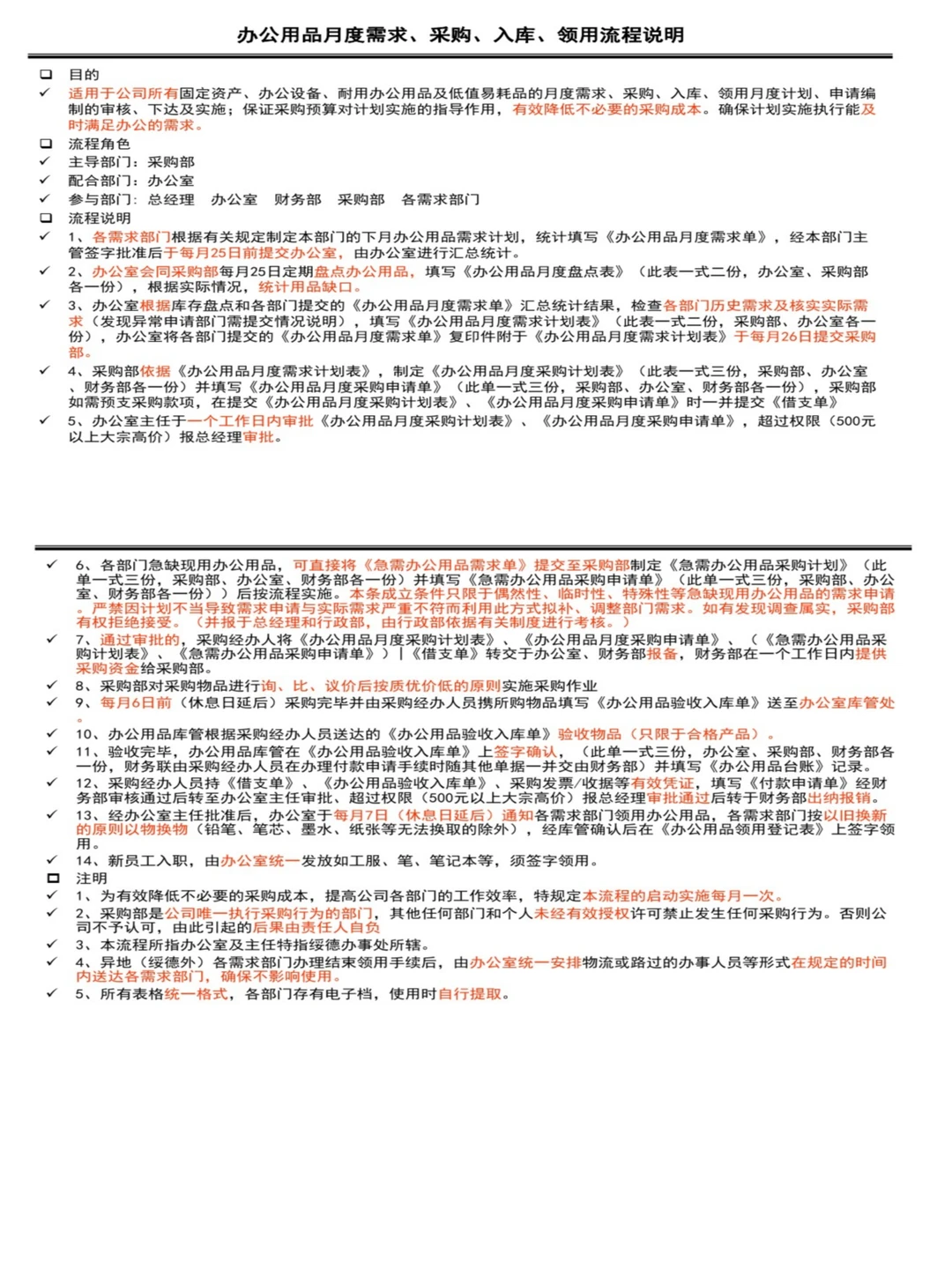 我服了，我想要的采购流程图，这里都有！