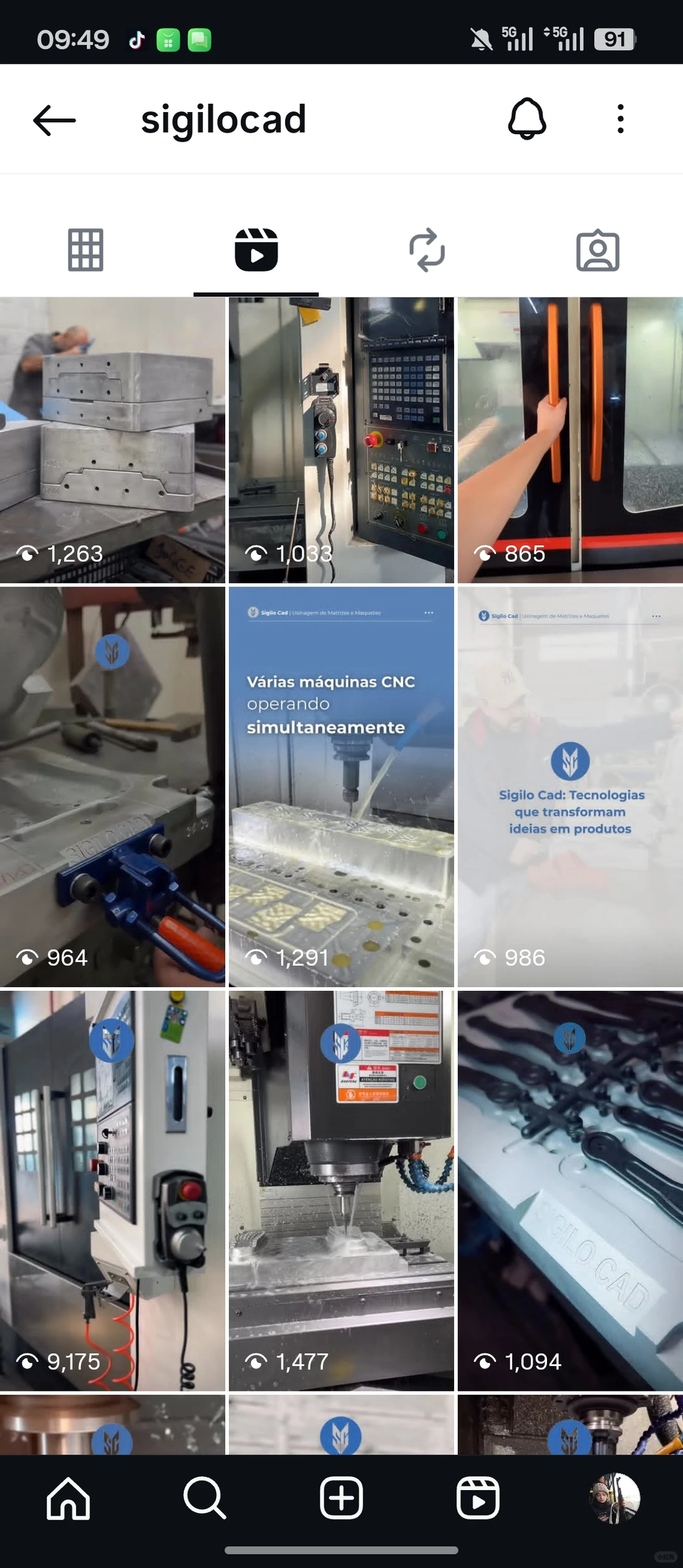 模具加工也在海外社媒上宣传展示