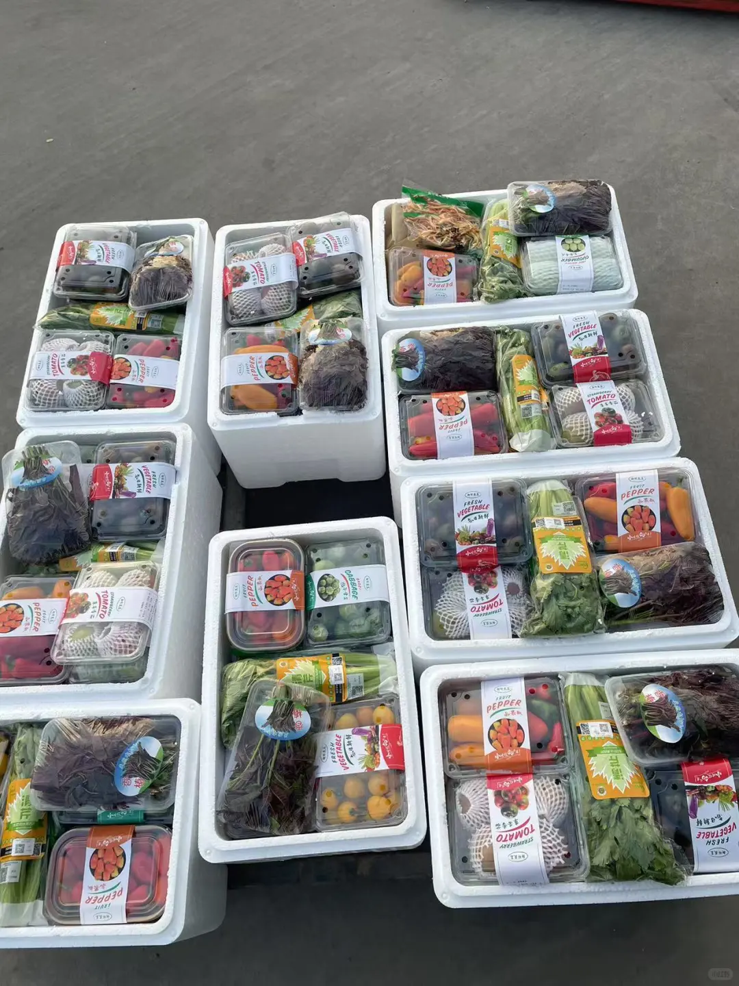 很有特色的寿光特色蔬菜礼盒