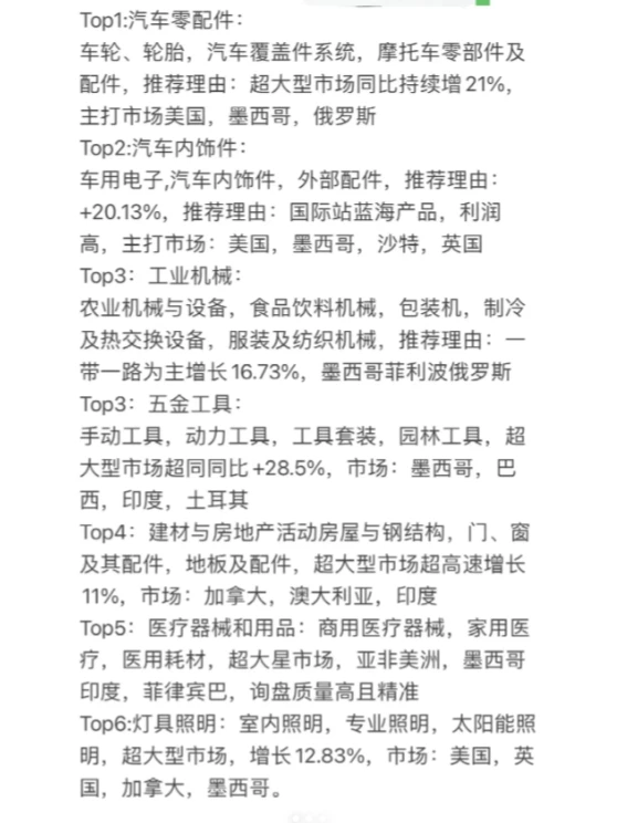 24年下半年爆单的外贸行业