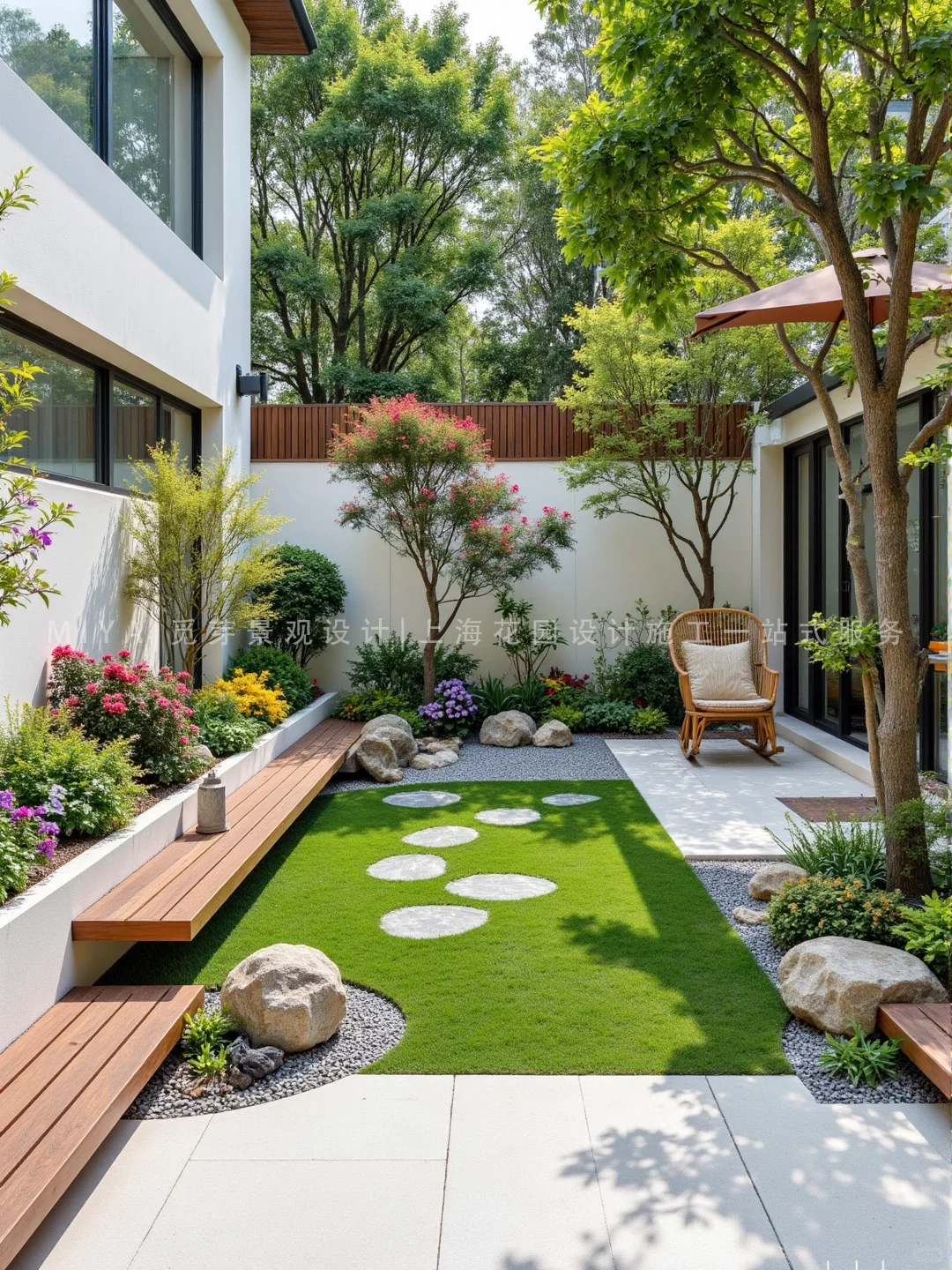 莫奈花园设计｜让庭院开满油画感的浪漫花簇