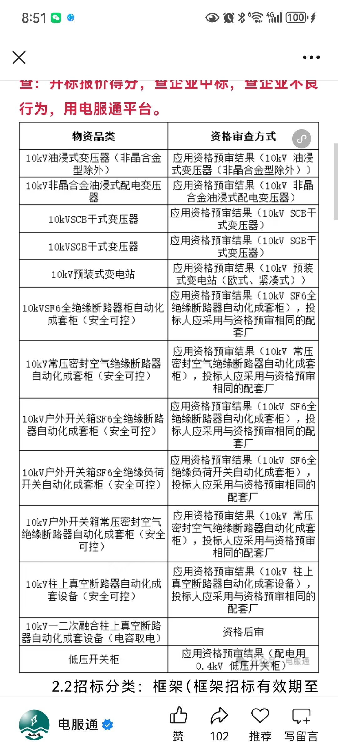 南网入围厂家来