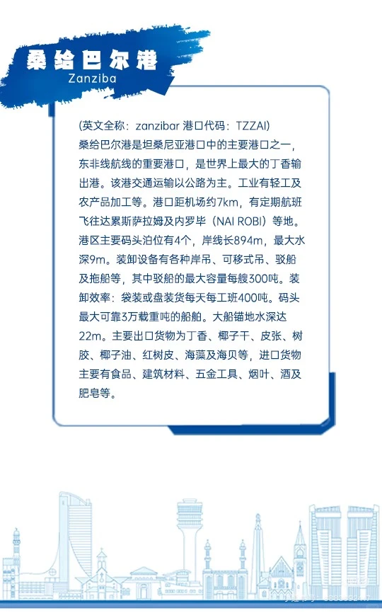 非洲海运之坦桑尼亚篇！