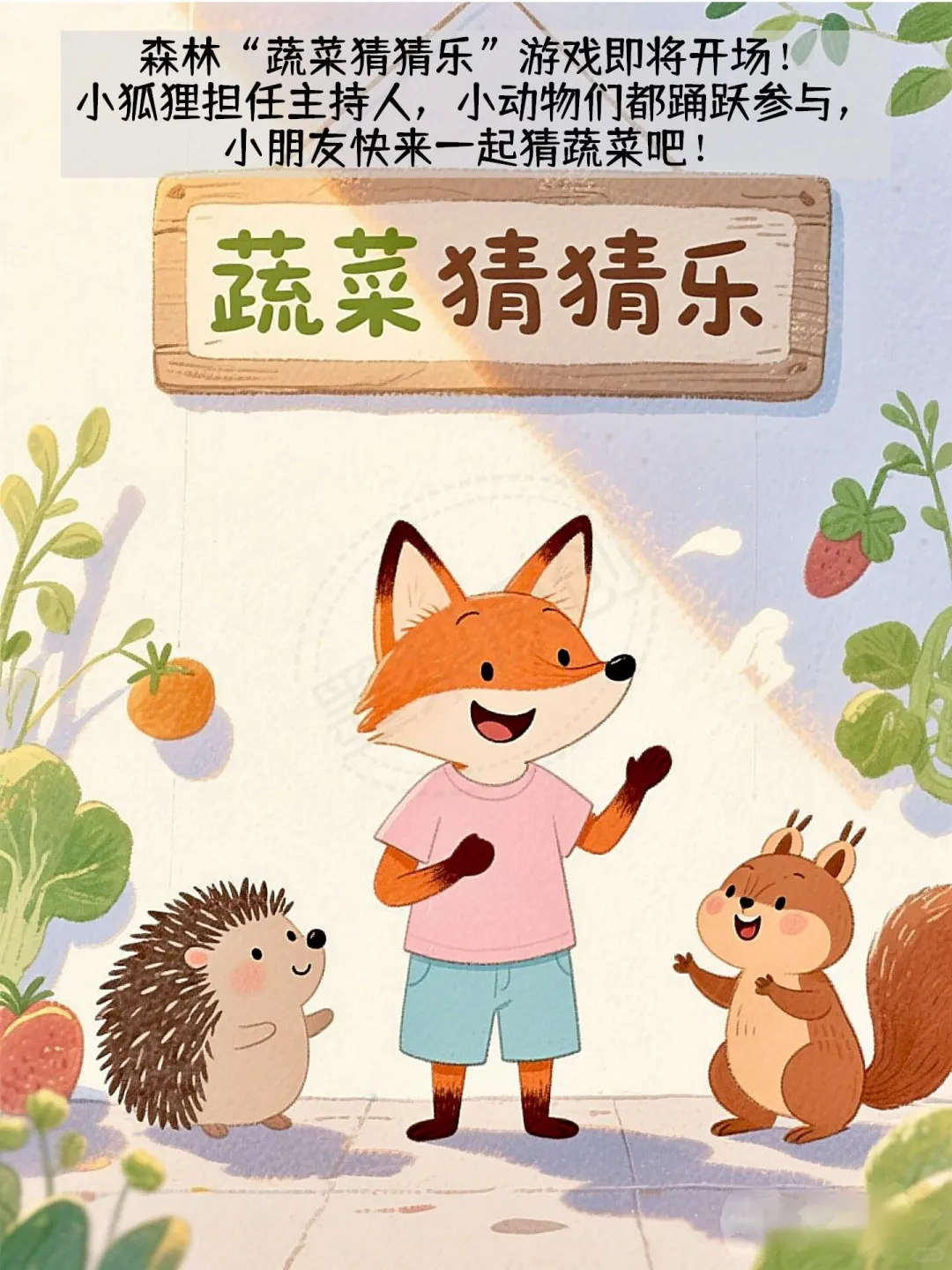 原创儿童绘本｜《蔬菜猜猜乐4》