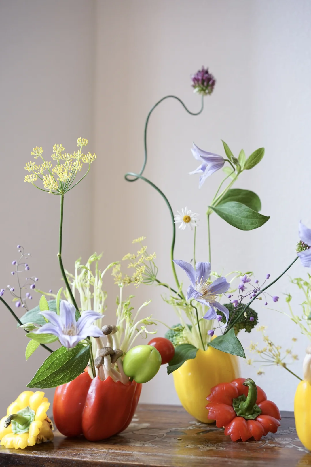 被这些色彩鲜艳的蔬果治愈了??️?