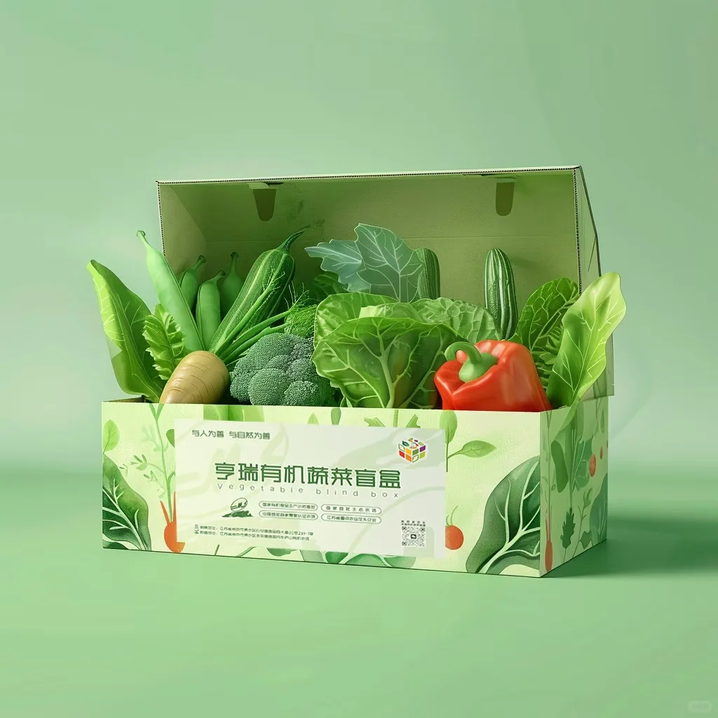 ? 有机蔬菜盲盒?