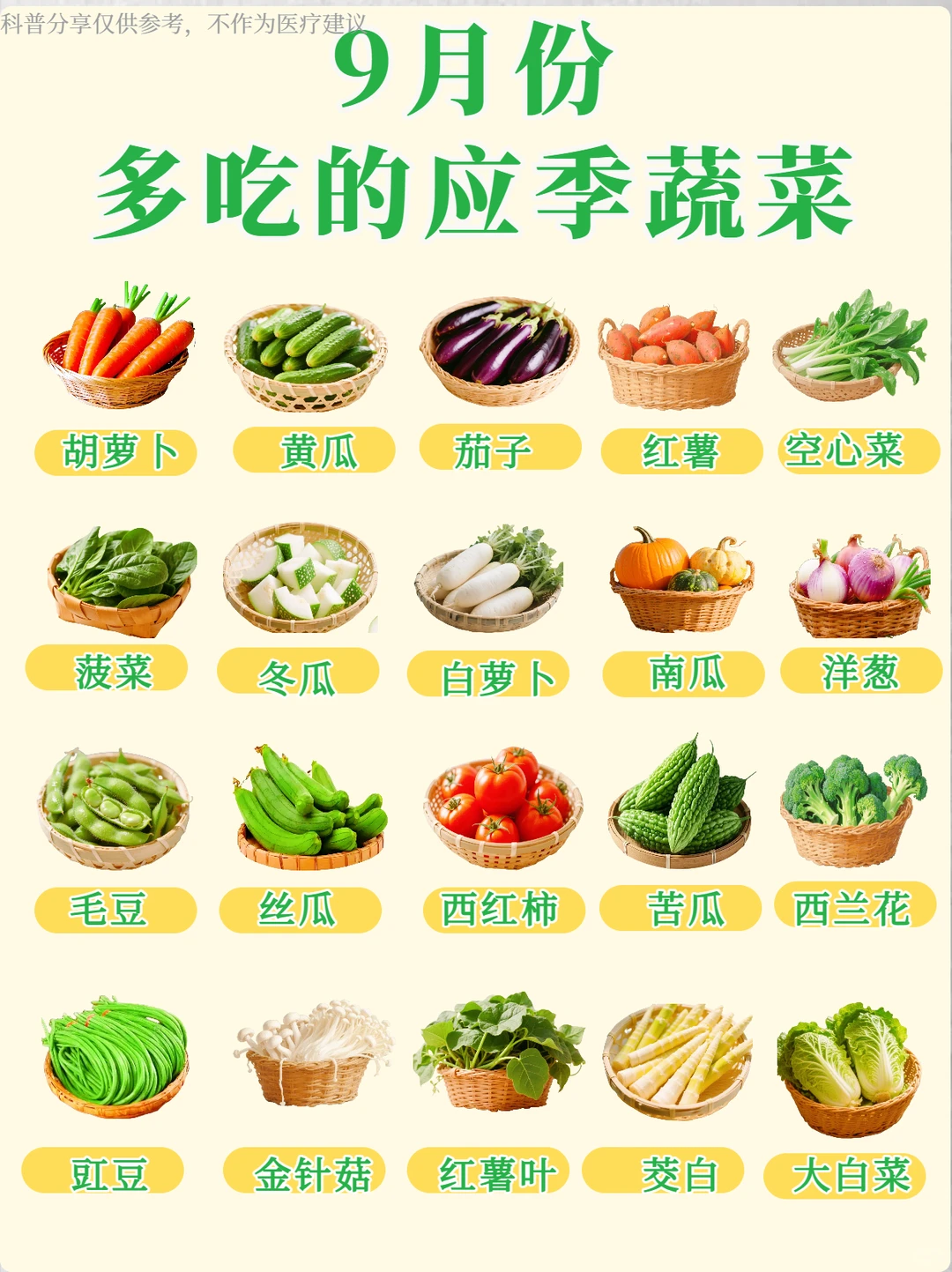 9月份家常蔬菜，吃出健康好气色！附食谱