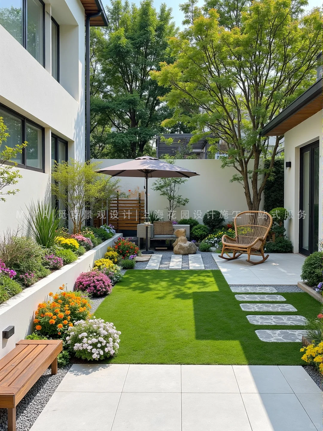 莫奈花园设计｜让庭院开满油画感的浪漫花簇