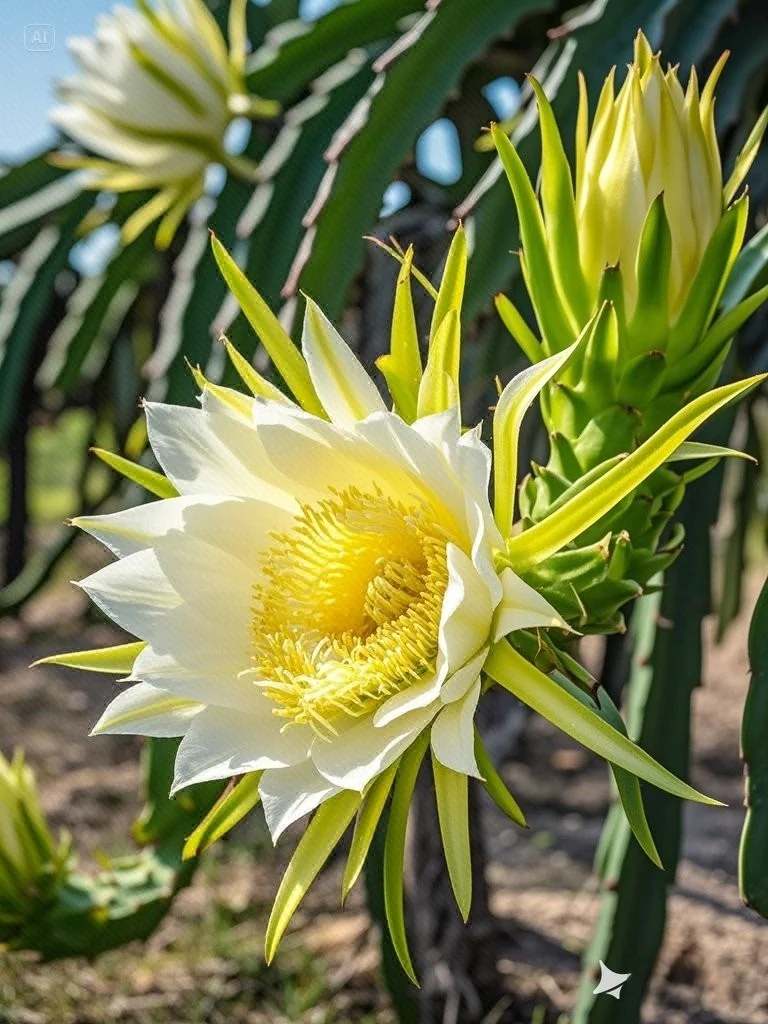 No.156#每日一植#火龙果花