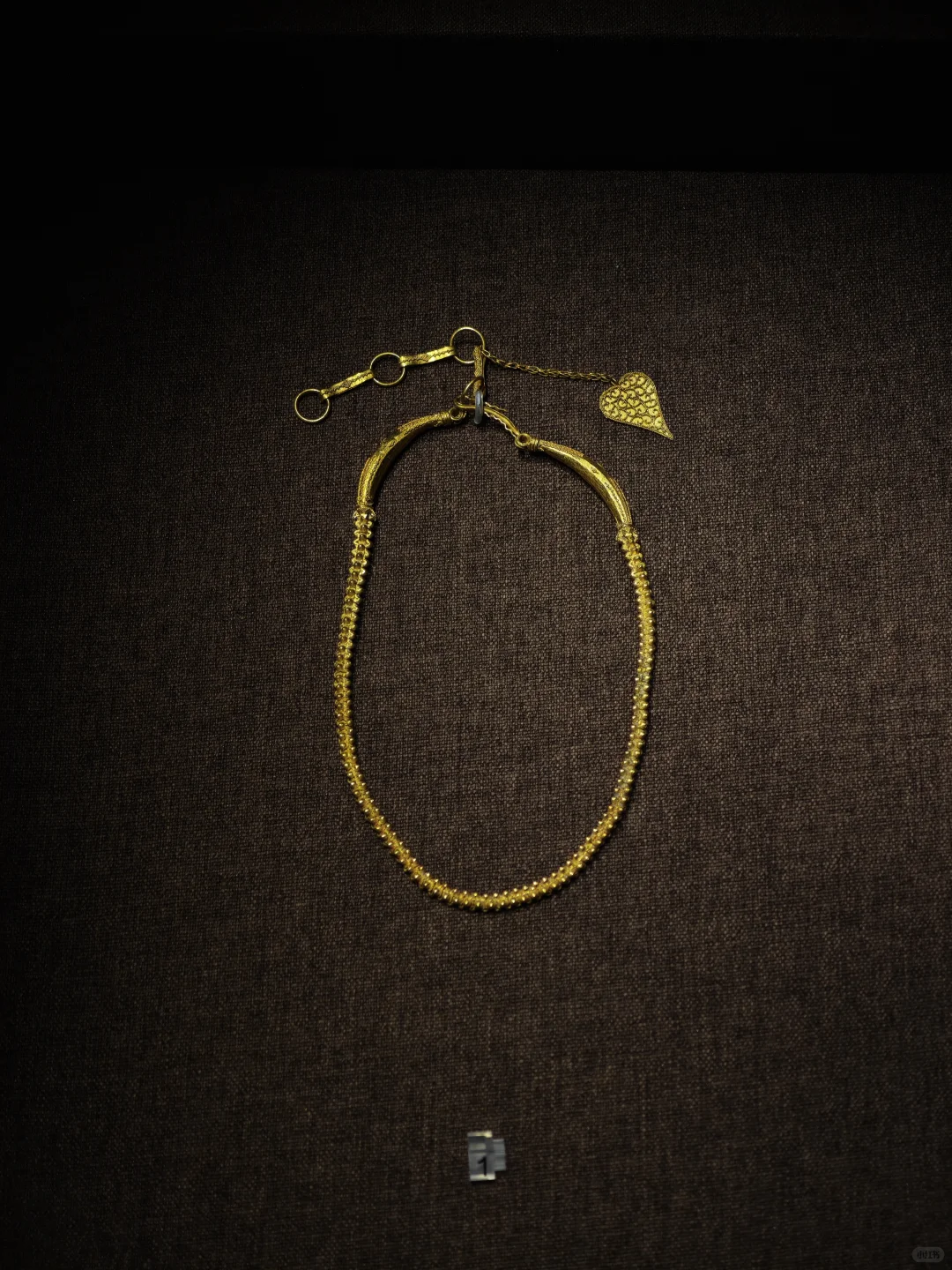 南宋金项饰／金带銙，“南海Ⅰ号”沉船出水