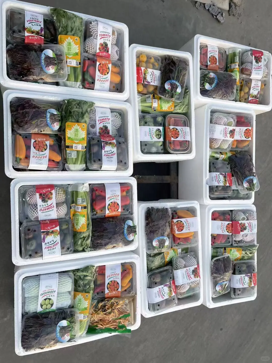 很有特色的寿光特色蔬菜礼盒