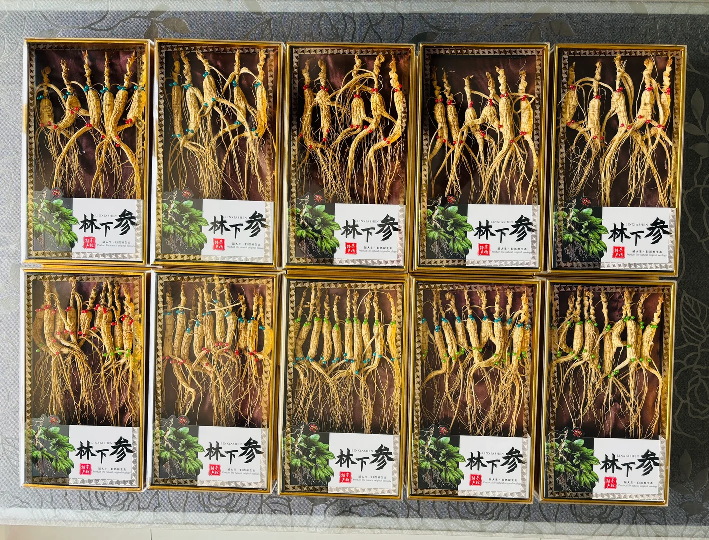 自家种植十年林下籽参带芽孢烘干成品