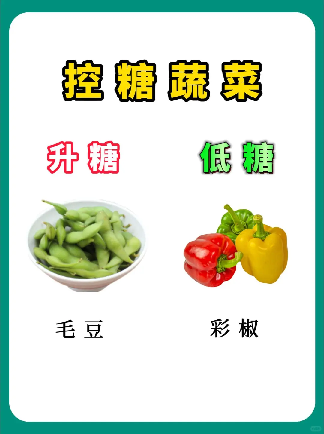 控糖蔬菜！看看你知道几个！