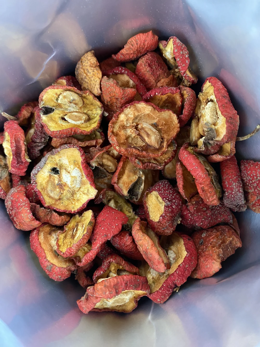 丑丑的农家山楂干！这才是农产品该有的样子