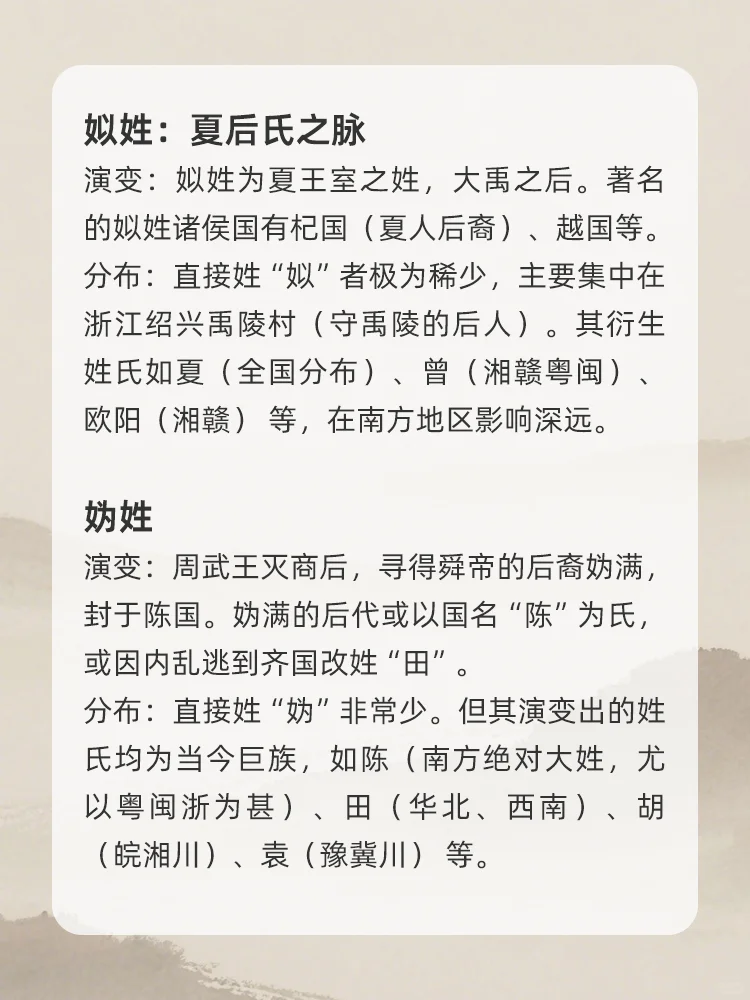 普陀山小知识｜八大姓，你属于哪个姓？