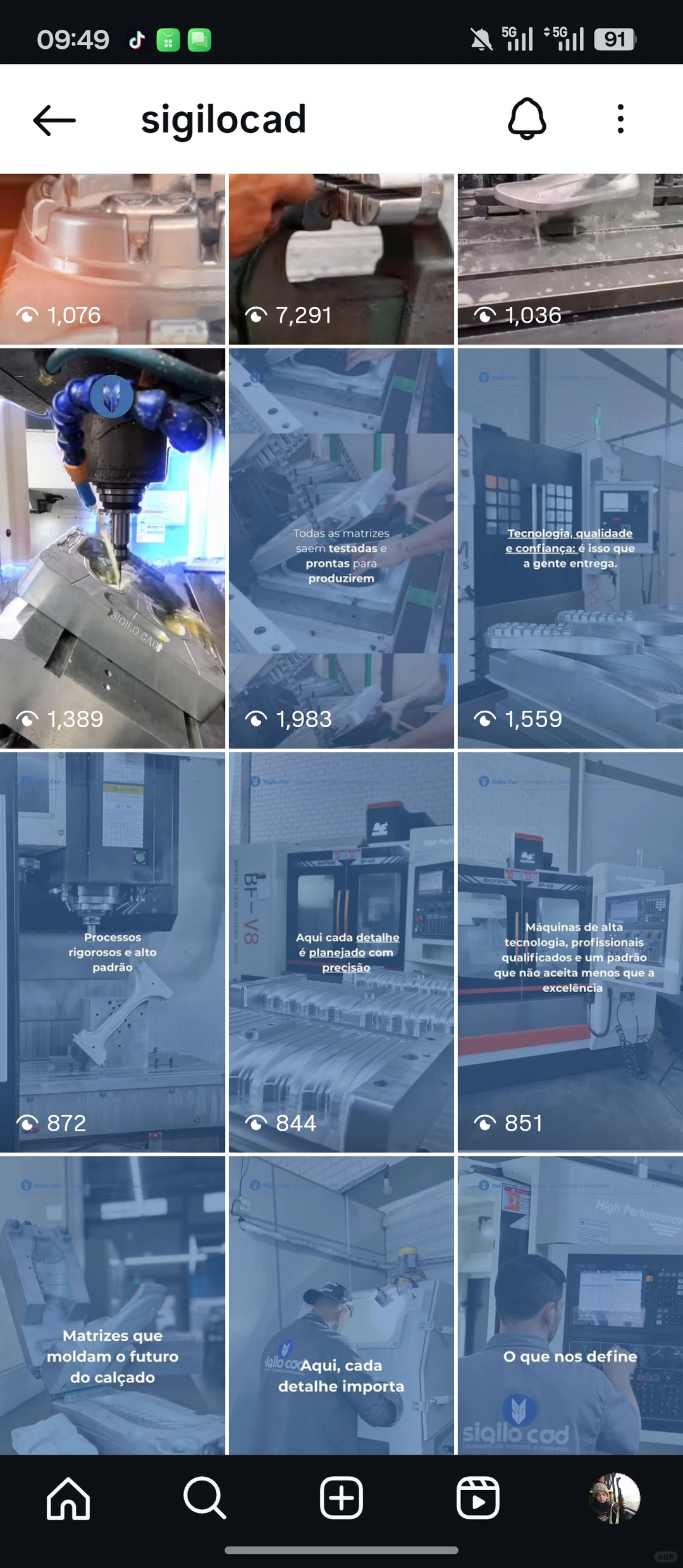 模具加工也在海外社媒上宣传展示