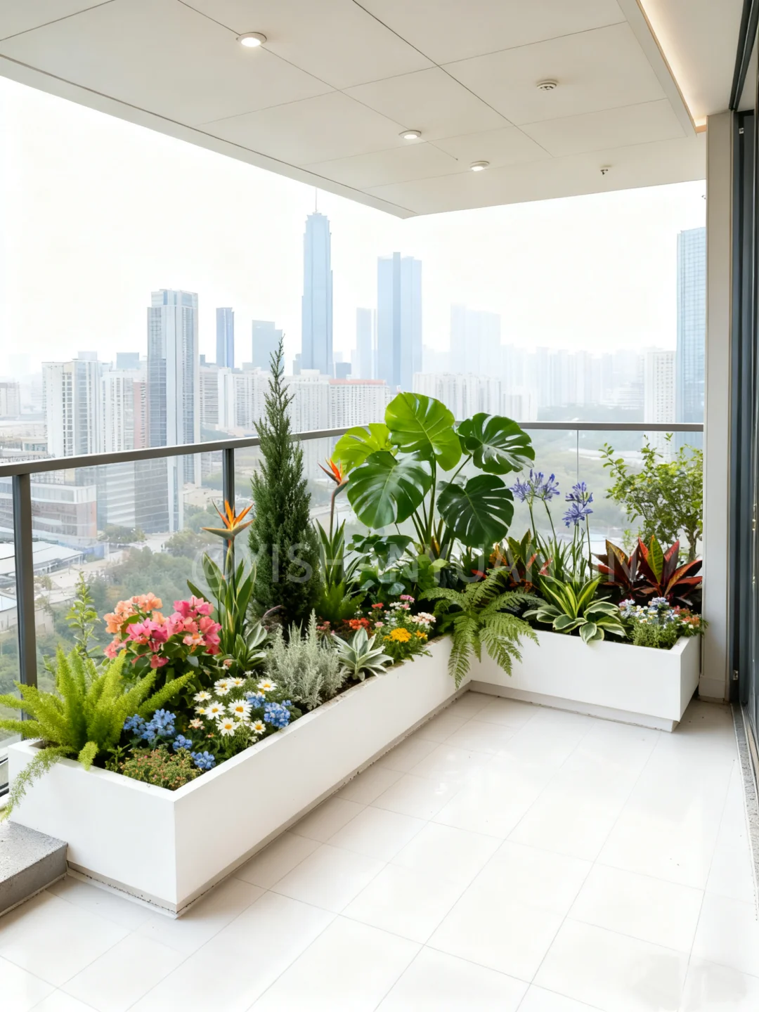 20㎡高层阳台植物清单｜18种好养绿植+花卉