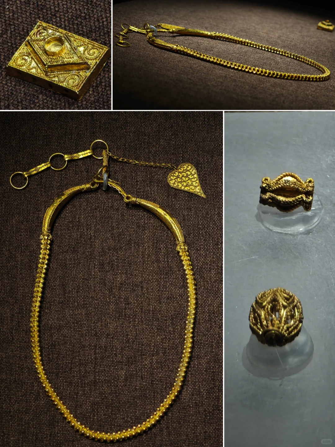 南宋金项饰／金带銙，“南海Ⅰ号”沉船出水