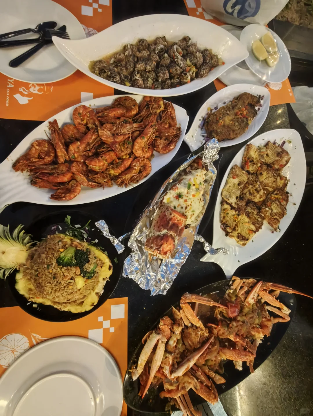 超绝迪拜海鲜市场waterfront market