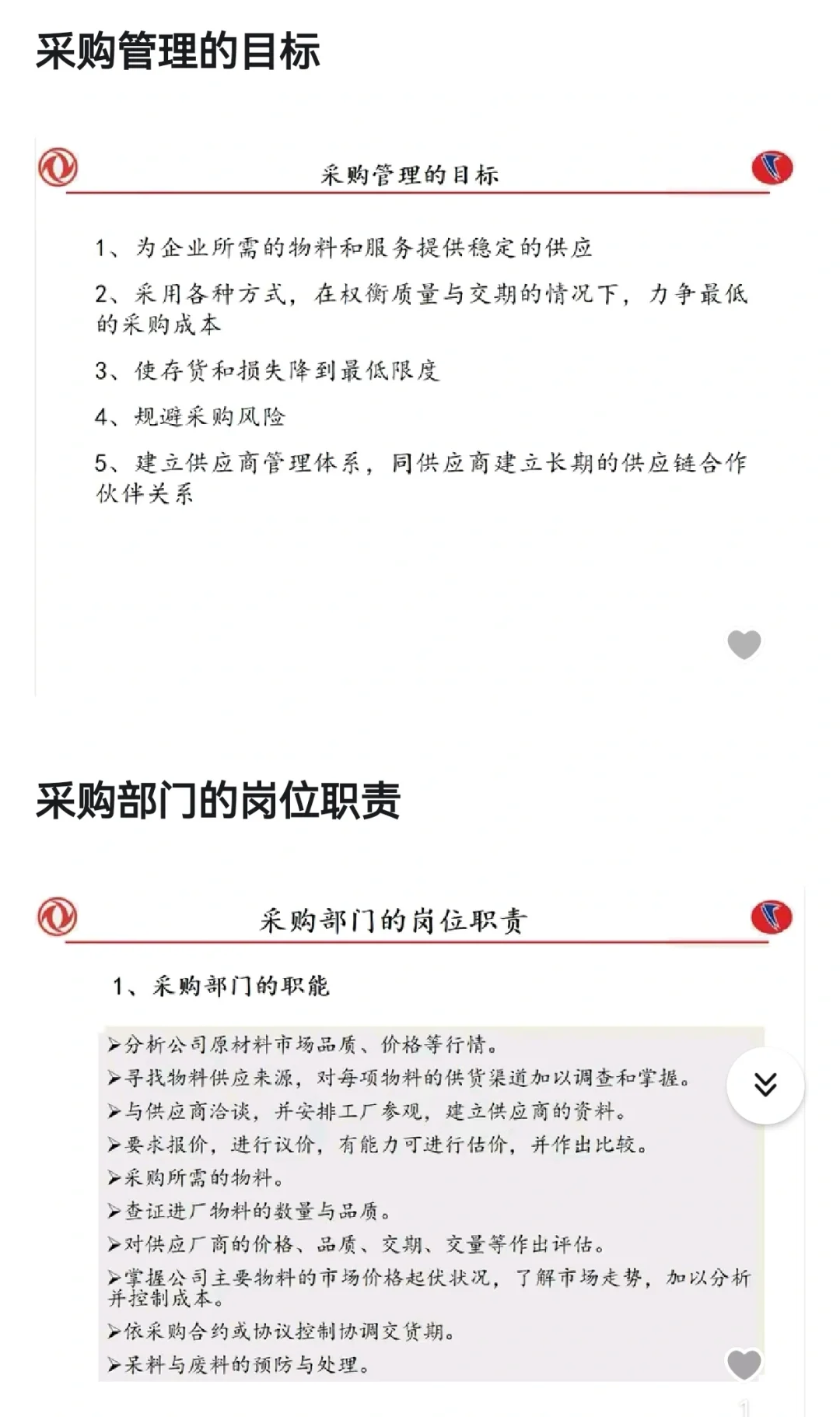 采购管理的目标