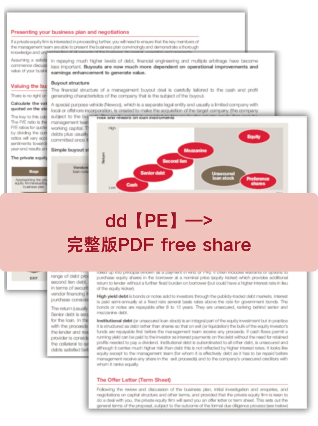 KKR这本PE面试guide真的在手把手教你怎么答