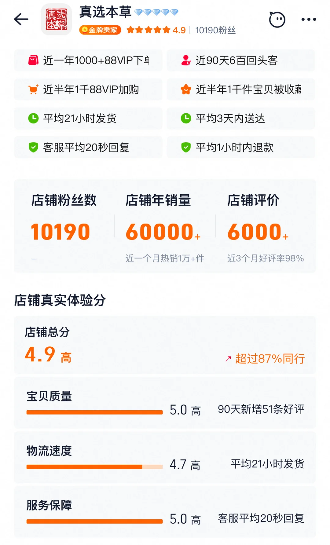 出口品质，时间和回头客会证明一切