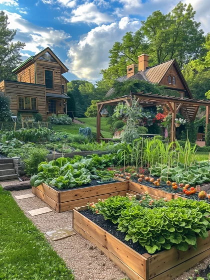 我家的网红菜地