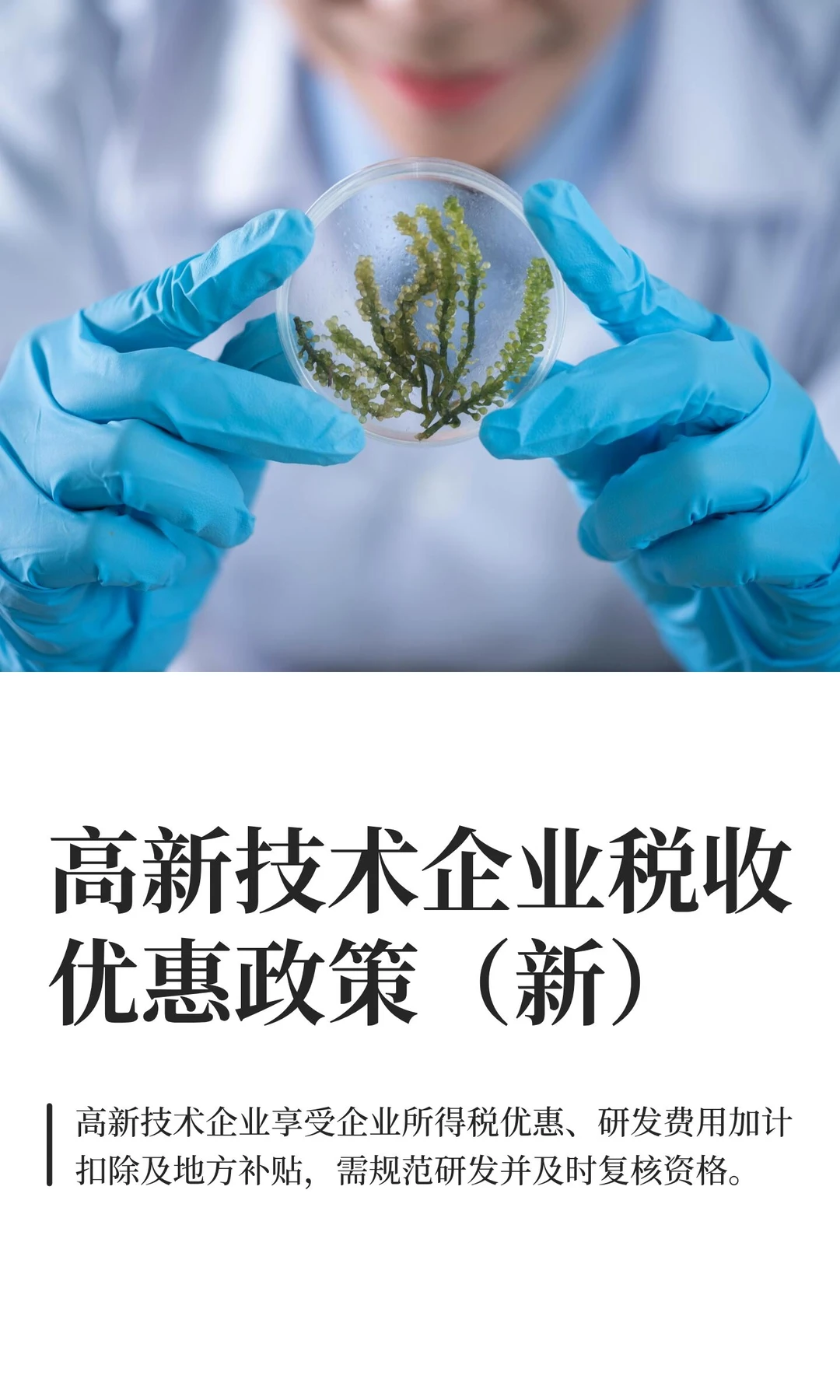 高新技术企业税收优惠政策（新）