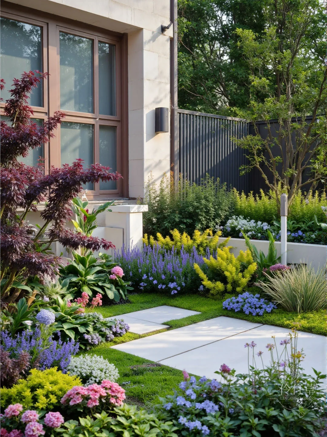 ?秋日庭院花境，把秋天的浪漫都装进来！