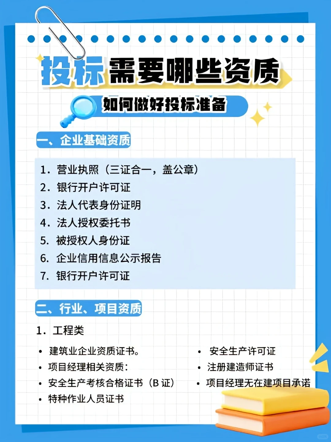 投标需要哪些资质❓如何做好投标准备❓