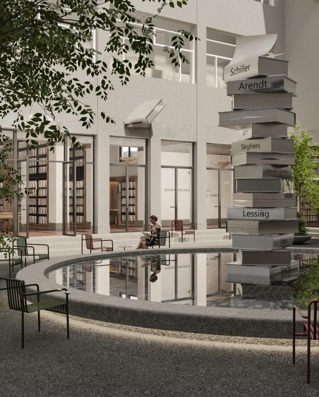 大学图书馆｜洛阳科技职业学院的同学有福了