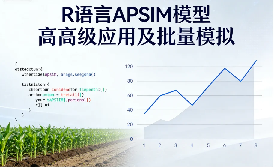 R语言APSIM模型高级应用及批量模拟