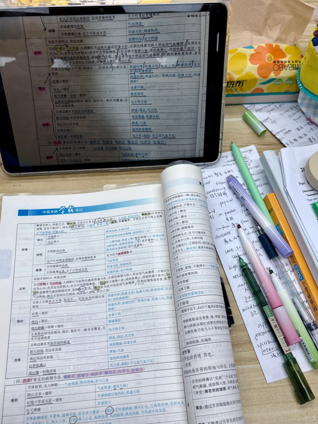 26考研 一个人在图书馆学了一天