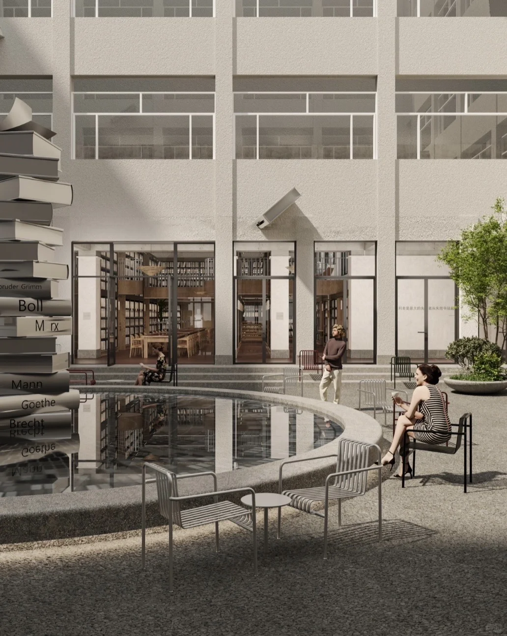 大学图书馆｜洛阳科技职业学院的同学有福了