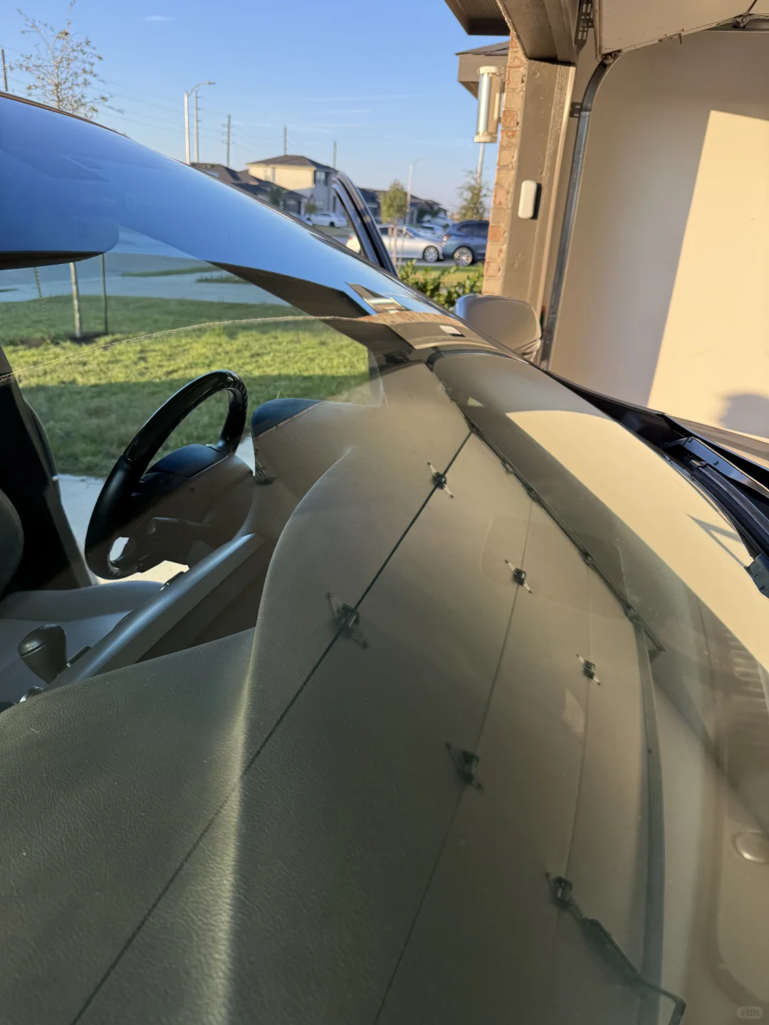 雷克萨斯Rx350仪表台破损修复