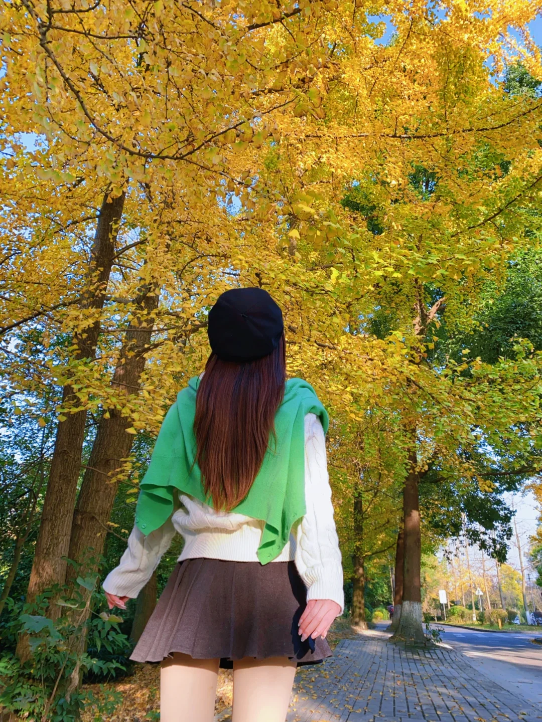 要陪我一起踩落叶吗?