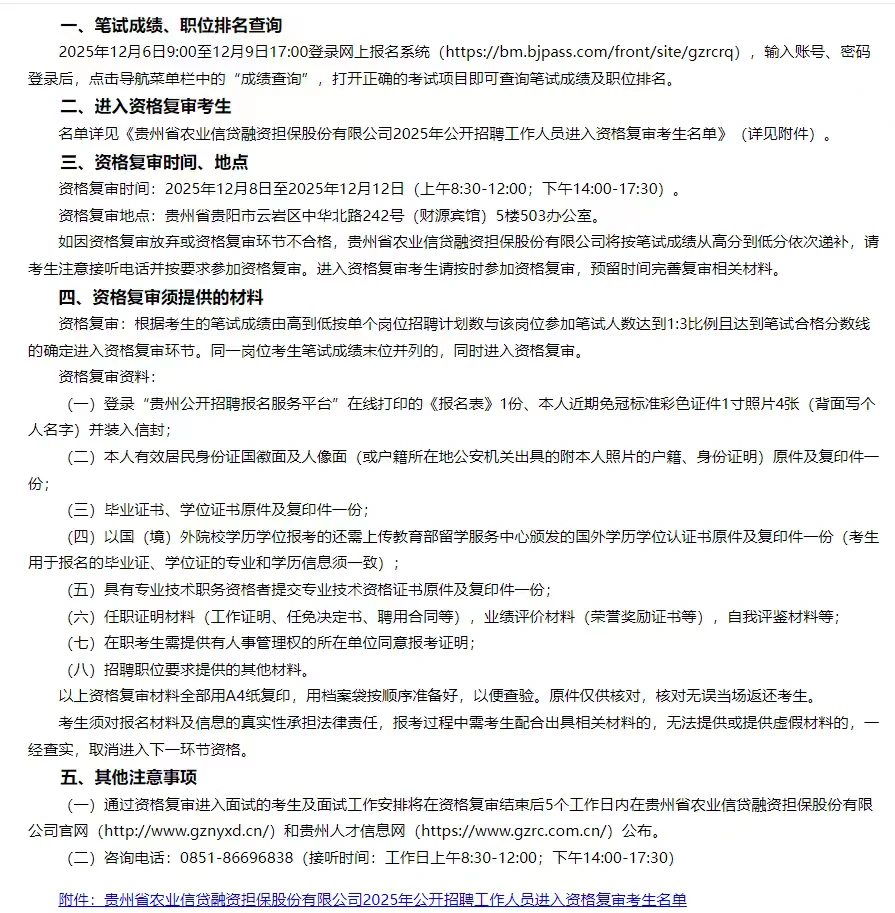 农业信贷的资格复审时间已出!!!