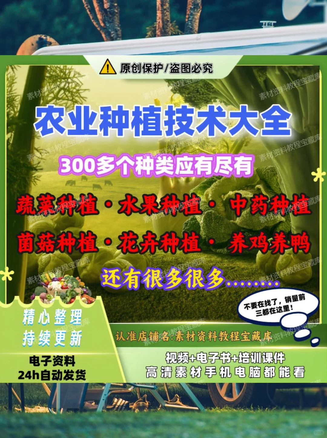 大棚蔬菜水果树无土栽培超全资料?