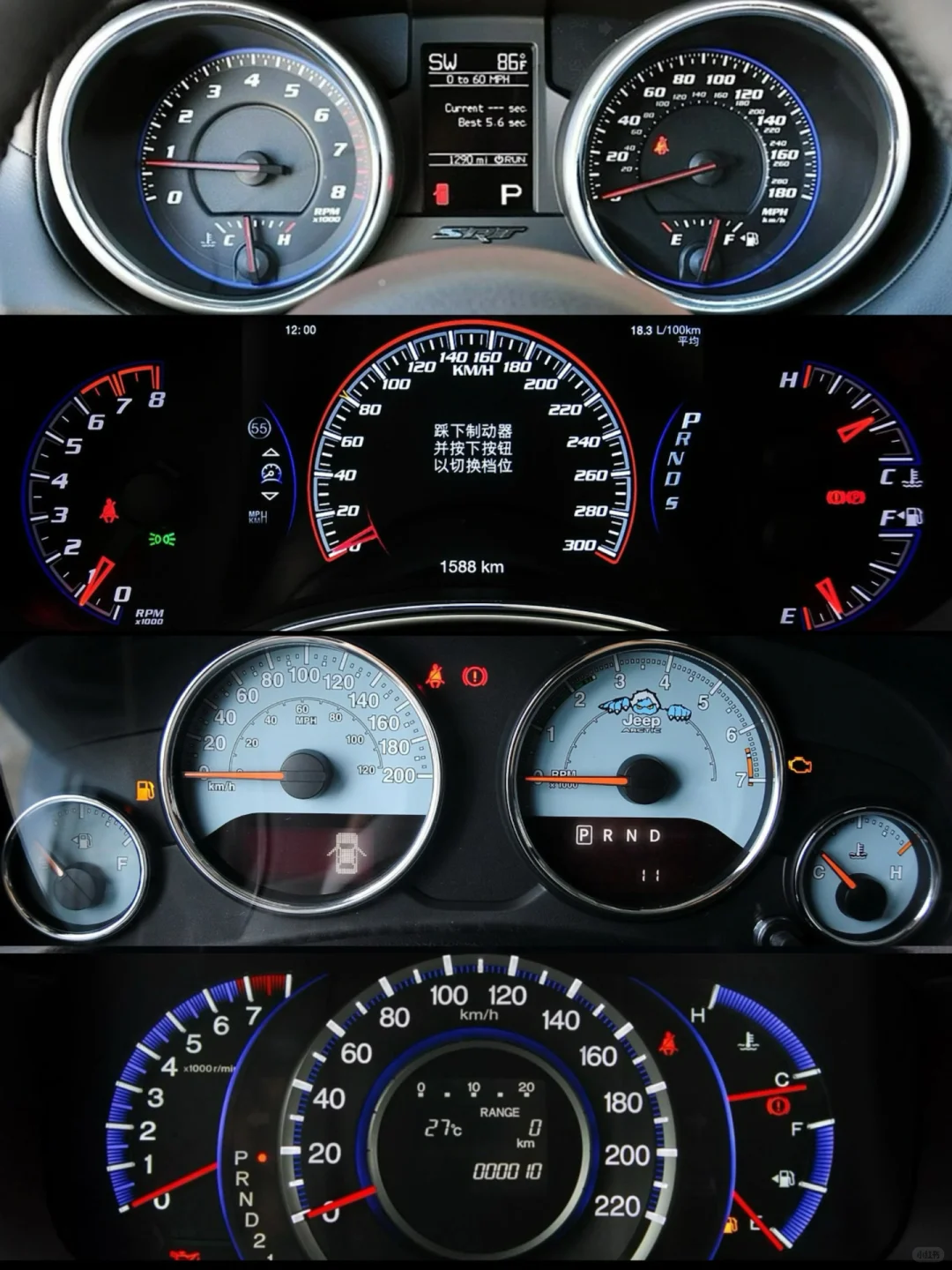 周末了，看看机械仪表洗洗眼睛吧?蓝色专辑