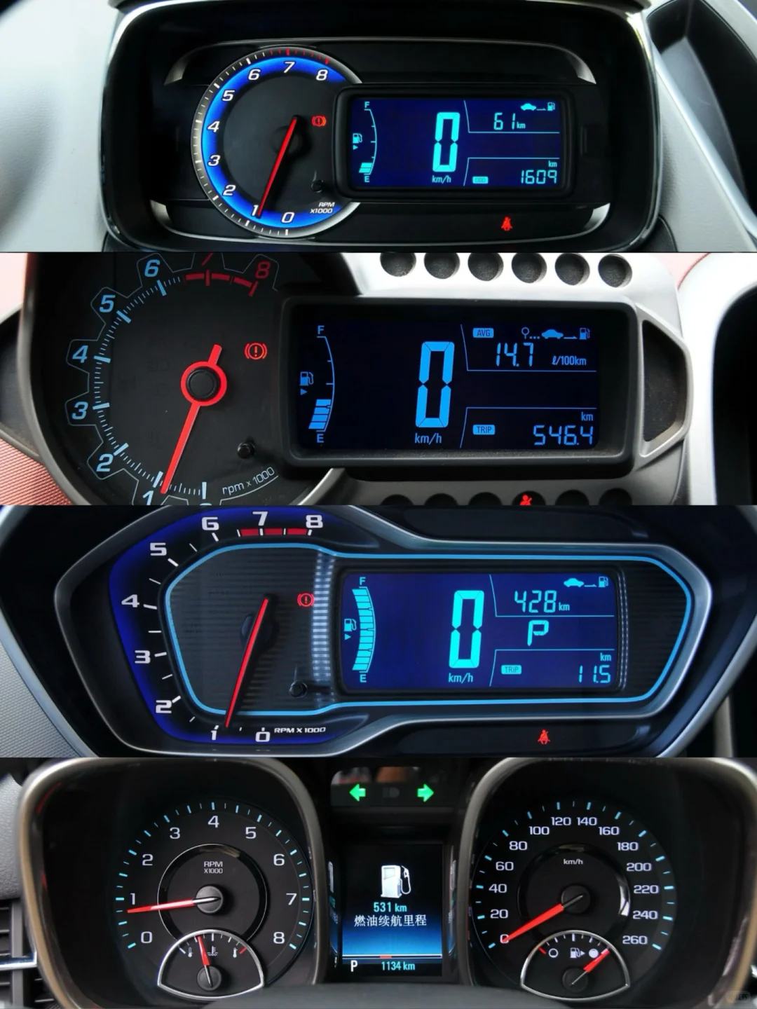 周末了，看看机械仪表洗洗眼睛吧?蓝色专辑