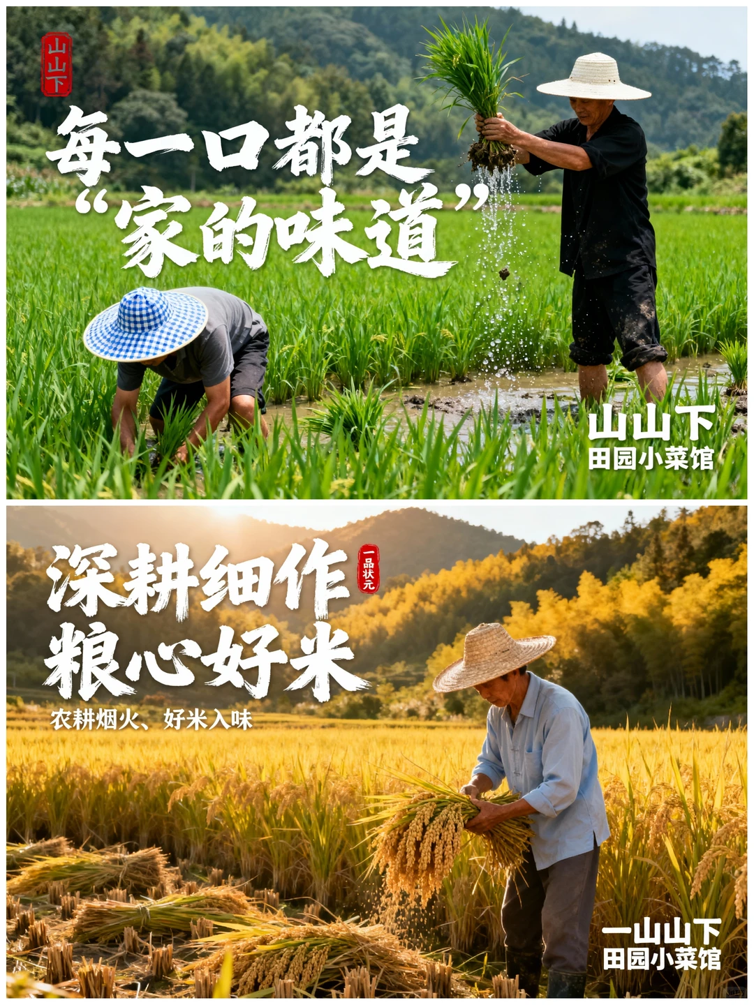 春耕与秋收｜稻花香米